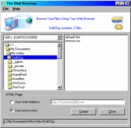 The Html Directory screenshot
